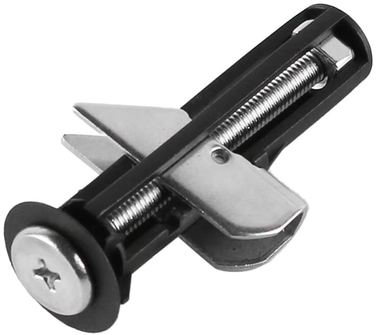 Dailygoods- Toiletzitting Bevestigingsset 4 Stuks - Roestvrij Staal 304 - Eenvoudige Installatie - Geschikt voor Standaard Toiletzittingen - Afmetingen 5,5 x 1,2 cm - Toiletbevestiging