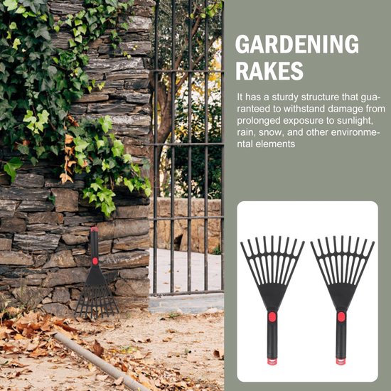 2 stuks verdiepingen ploegen landbouwerf, thuis comfortabele reiniging versnipperen van aarde ploegerplanten voor kunststof outdoor, creatieve struik tuinieren, magazijn latex — afbeelding 5