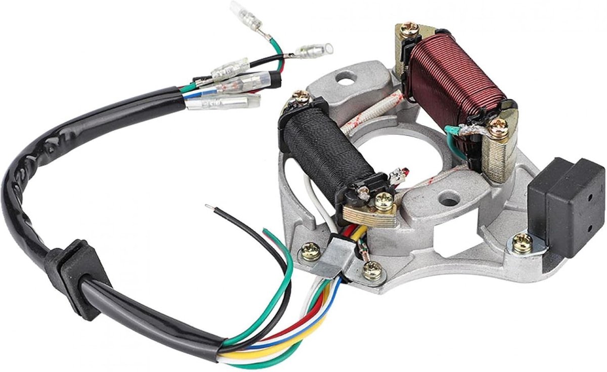 Hoogwaardige Ignition Stator Magneto Plaat voor 50cc, 70cc, 90cc en 110cc Dirt Bikes - Professionele Aluminium en ABS Constructie, Betrouwbare Cdi voor Motorfietsen
