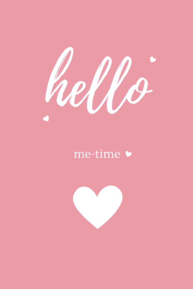 SnelShoppen - Notizbuch Tagebuch Bullet Journal A5 'Hello me-time' - Liniert Notebook A5 Rosa - 150 Pagina's Softcover - Perfect voor Notities, Planne