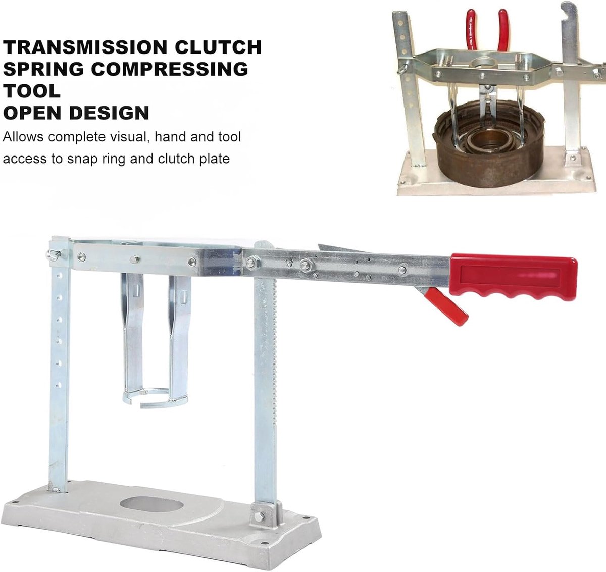 Veercompressor Gereedschap - Ophanging Tool - Auto Reparatie - Open Ontwerp - 64 x 17 x 15 cm - Metaal
