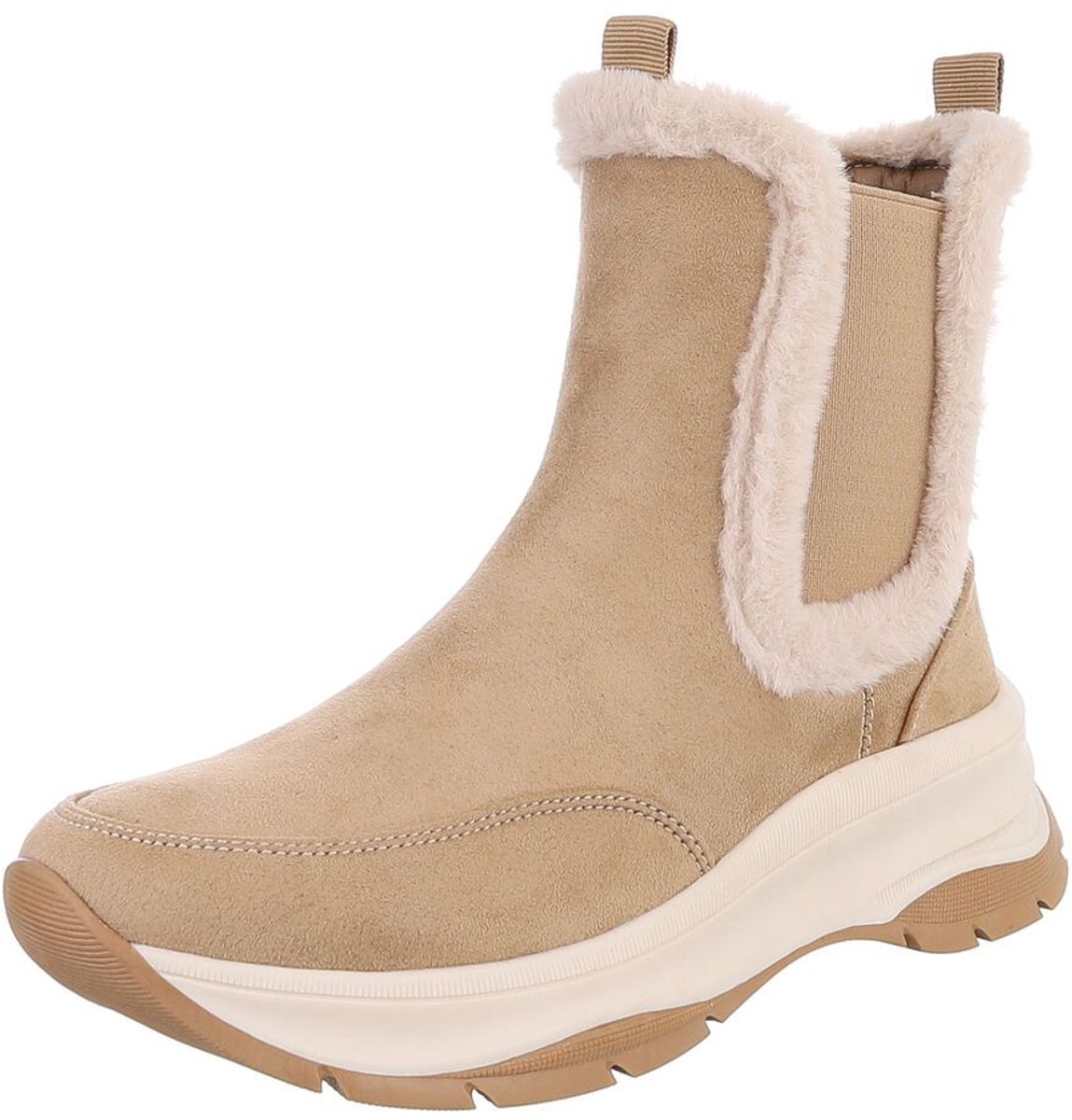 Instapperboot - Hoge schacht en profielzool - Dames Mt:38