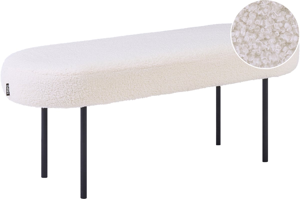 WOLFEBORO - Bankje - Off-white - Bouclé