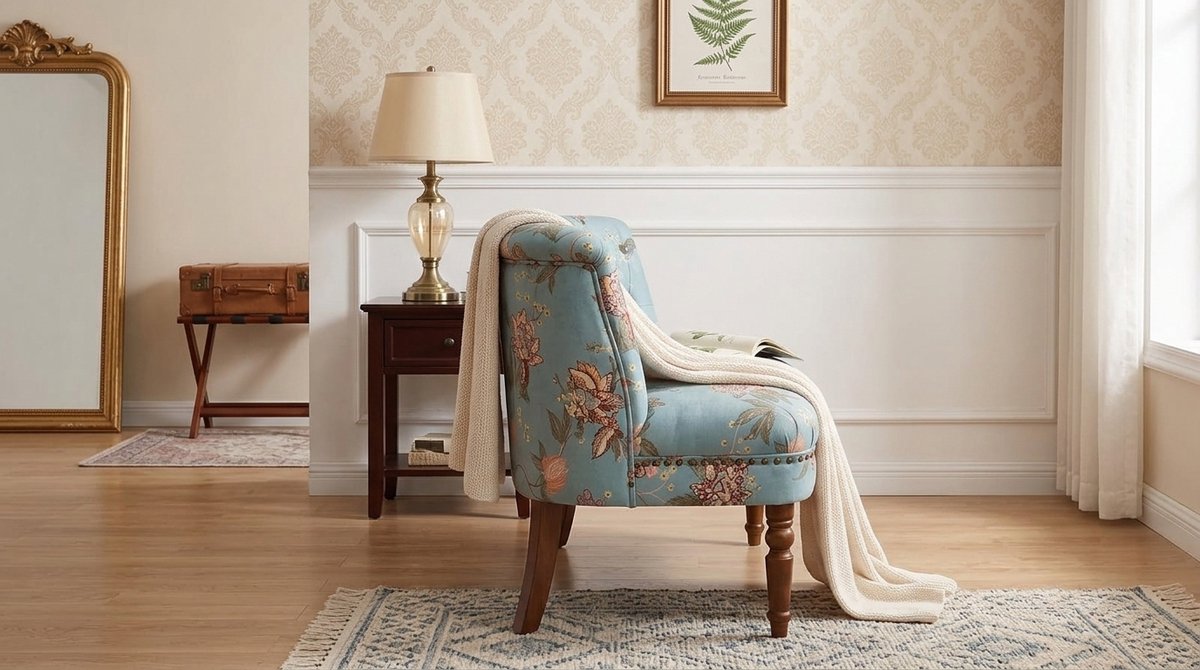 Loveseat 2-zits Vintage Fluweel met - Blauw - Novihome