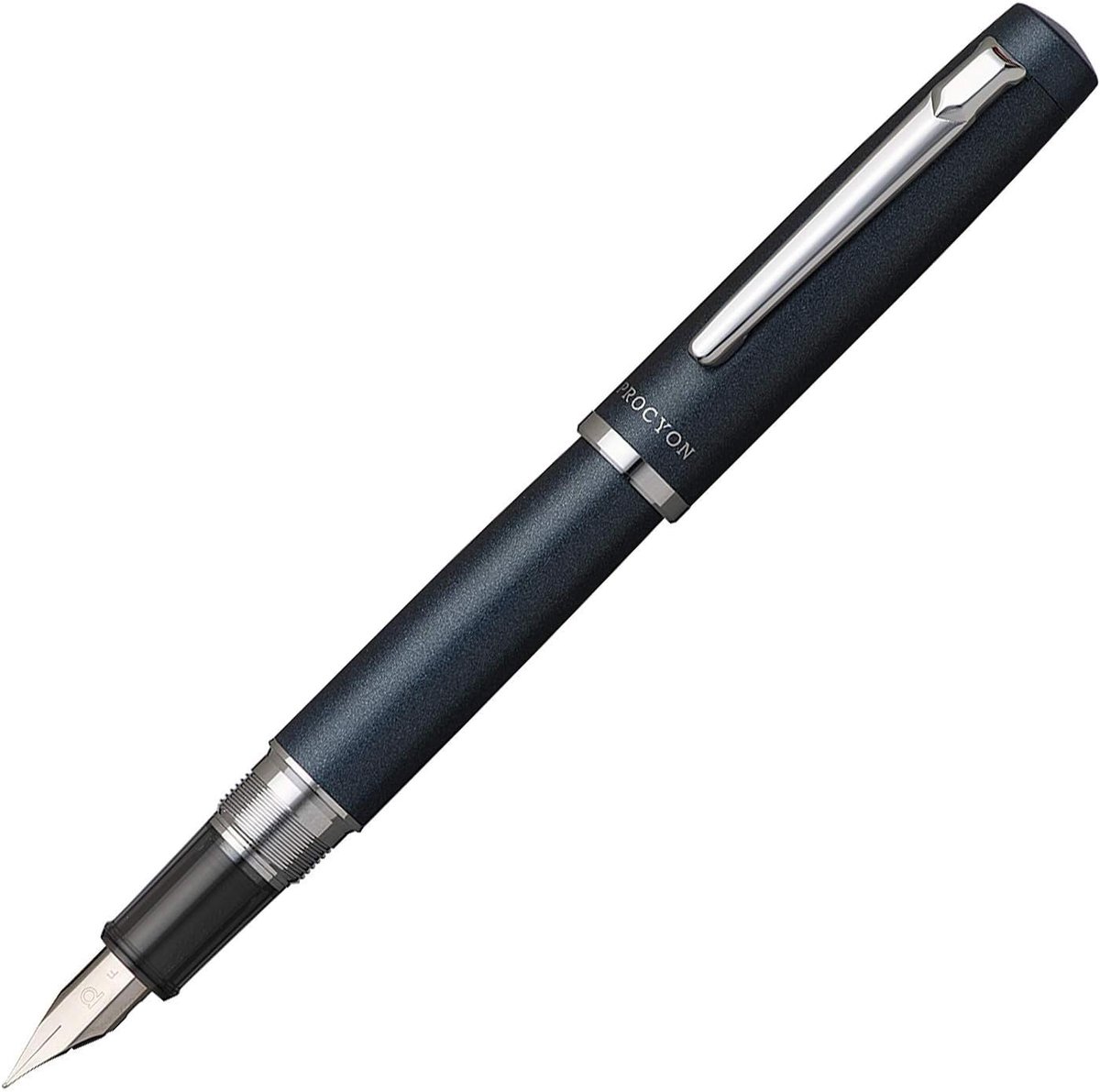 SnelShoppen - Luxe Foutain Pen Procyon PNS-5000#50 - Fijne Punt - Diep Zee Kleur - Handgemaakt - In Cadeaubox - Perfect voor Schrijven en Geschenk