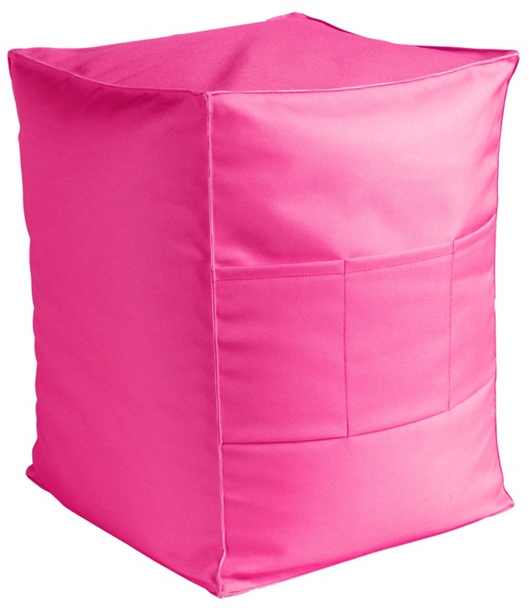 St. Tropez Tropez Poef roze 40x40x50cm