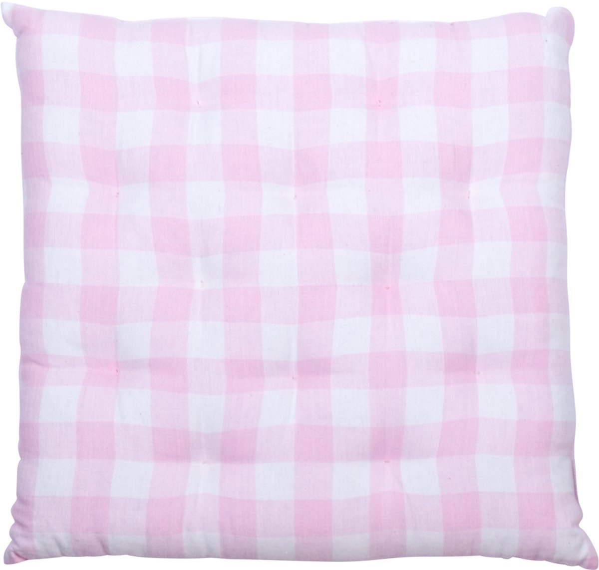 Ollie stoelkussen roze 40x40cm+5cm
