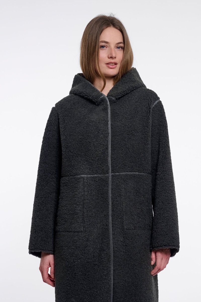 Rino & Pelle Jassen - Ami coat - Urban teal