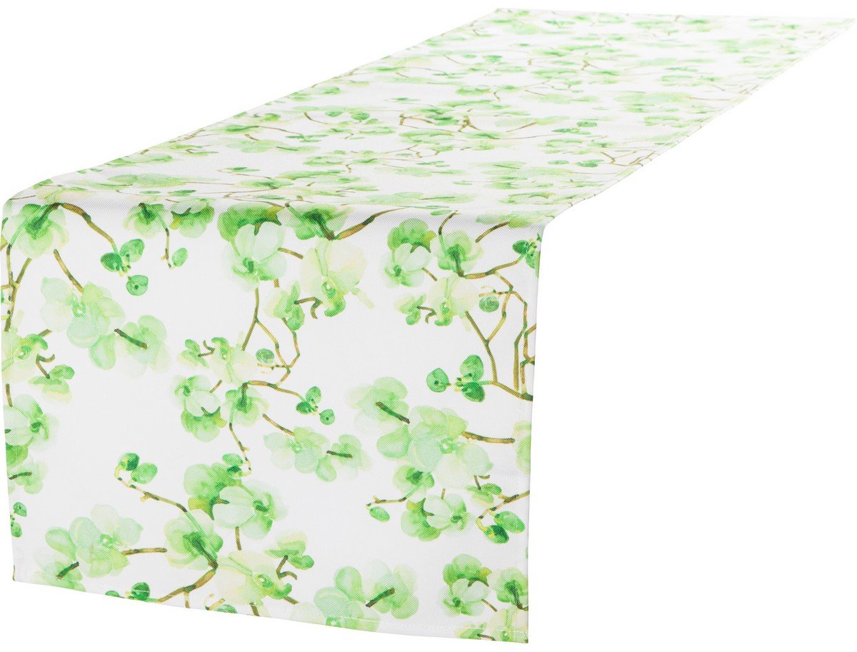 Annabelle Tafelloper groen 40x142cm