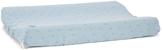 Aankleedkussenhoes - Blauw - Essentials — afbeelding 2