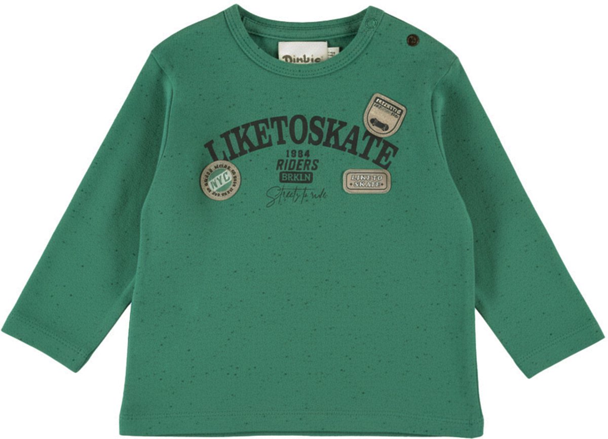 Dirkje Jongens T-shirt - Green