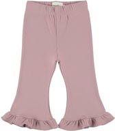 Dirkje Meisjes Flared Broek - Elderberry