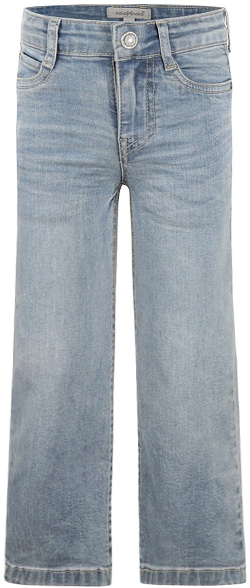 Koko Noko Meisjes Wide Leg Fit Jeans - Denim mid. Blue
