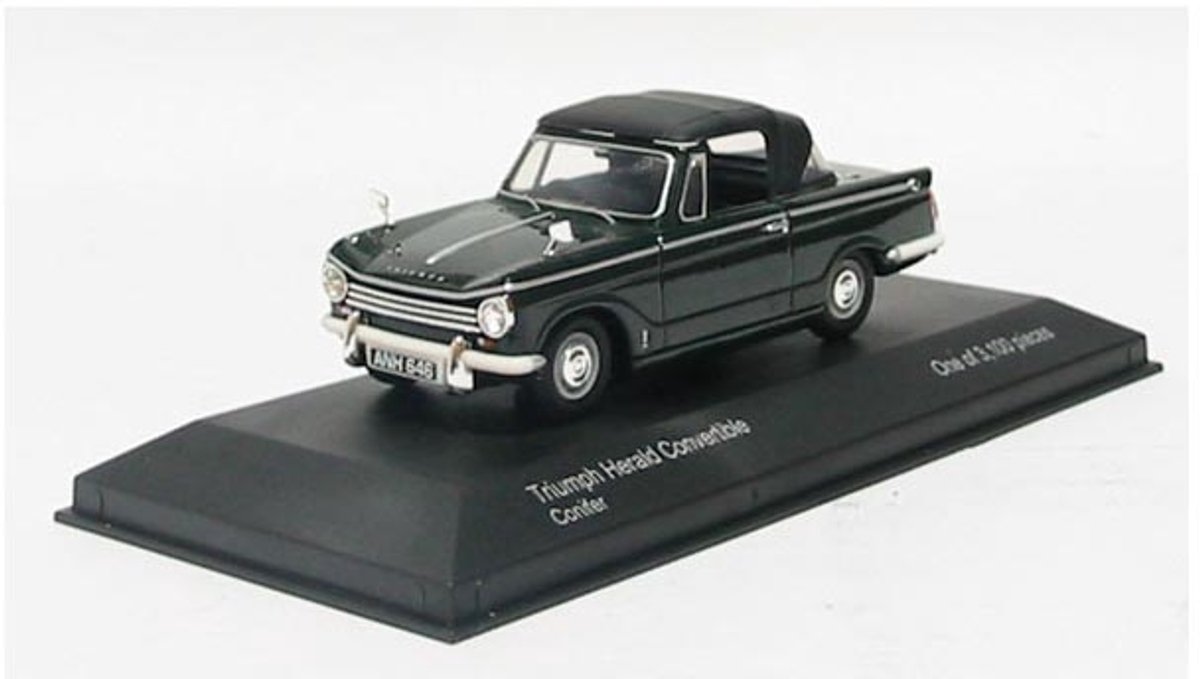 Modelauto Triumph Herald Convertible Conifer - Schaal 1:43