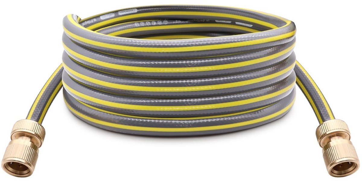 Dailygoods - Tuin Slangpijp met Messing Connectoren - Lichtgewicht voor Bewatering