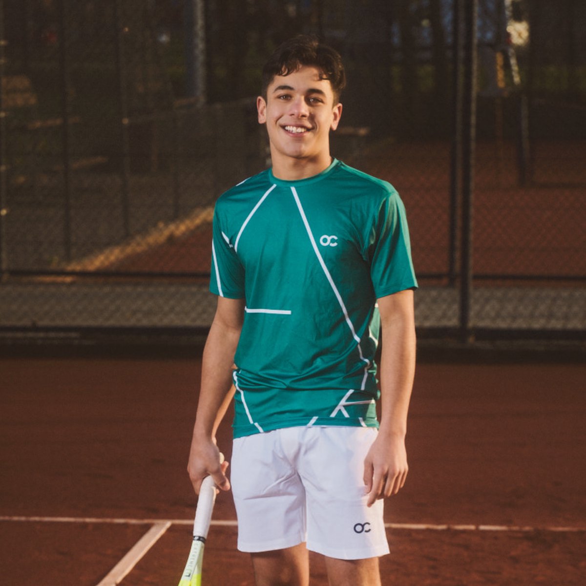OC Performance Tee Gravel 1 | Green Mid M