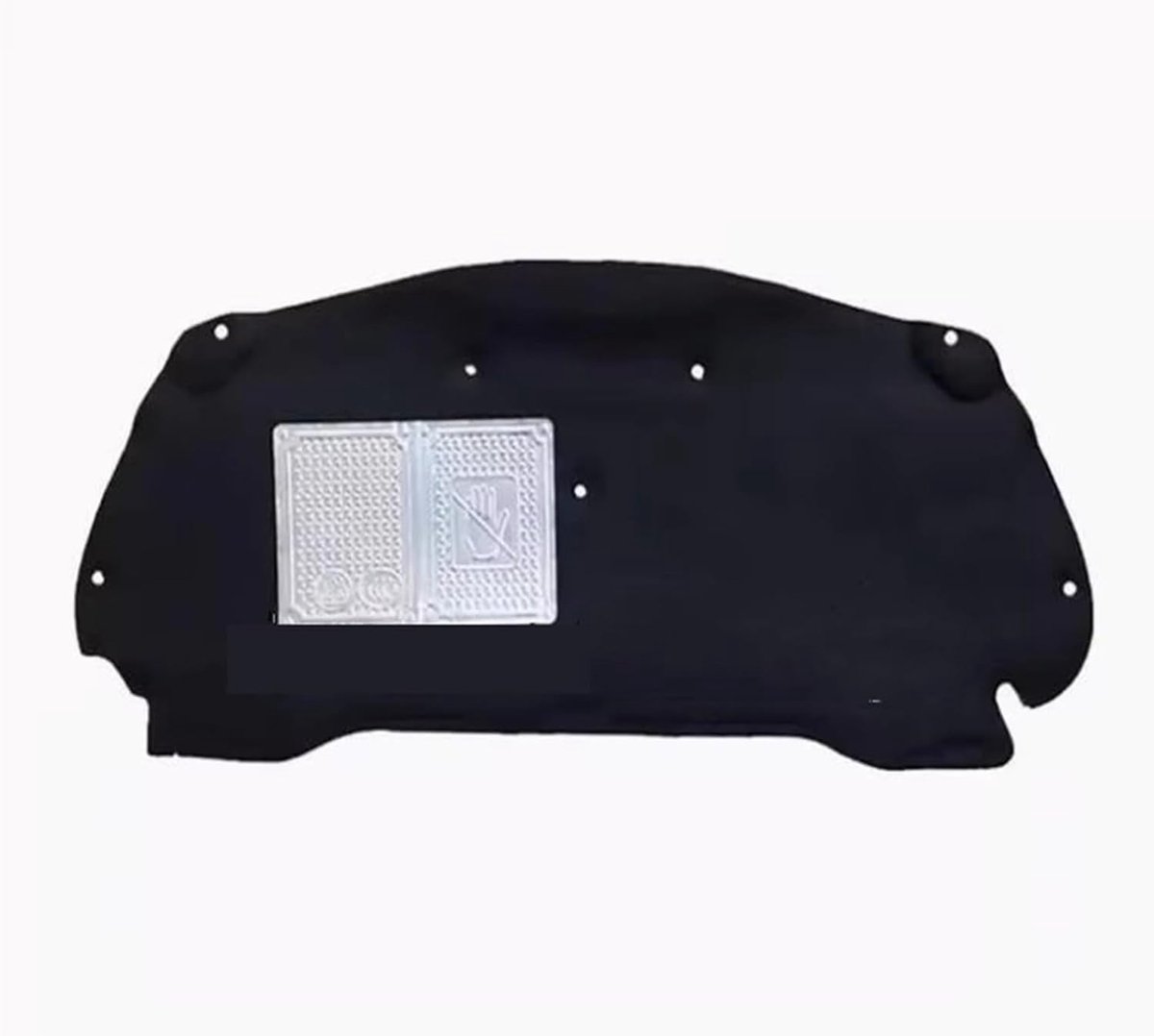 Motorruimte Isolatie - Warmtepad Motor - Geluidsdemping Auto - Eenvoudige Installatie - 100x100 mm - Zwart
