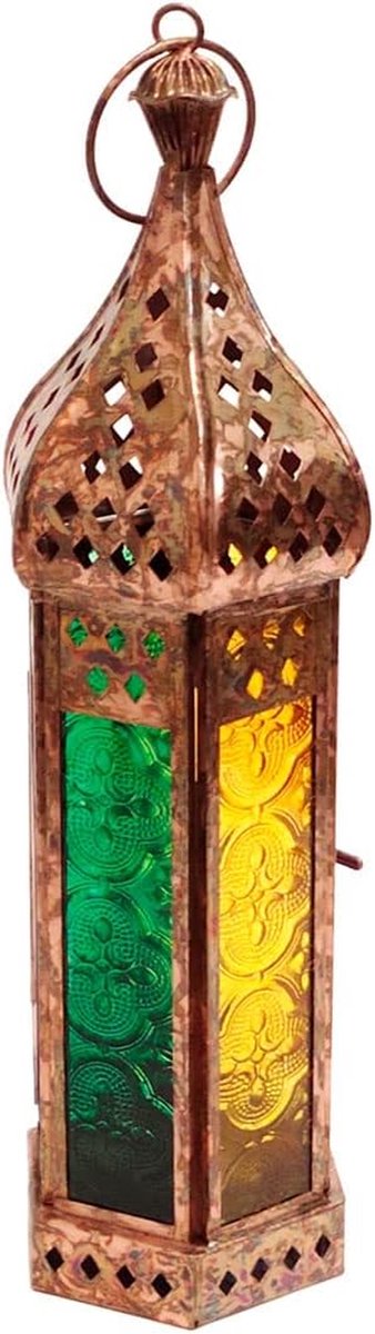 Decoratieve Lantaarn - Kaarsenhouder Wandlamp - Huis Verlichten - Feng Shui Stijl - 27 x 7
