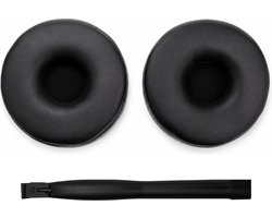 Set Oorkussens voor Jabra Koptelefoon - Engage 65 Oorkussen - Engage 65/75/55 - Kunstleer met traagschuim
