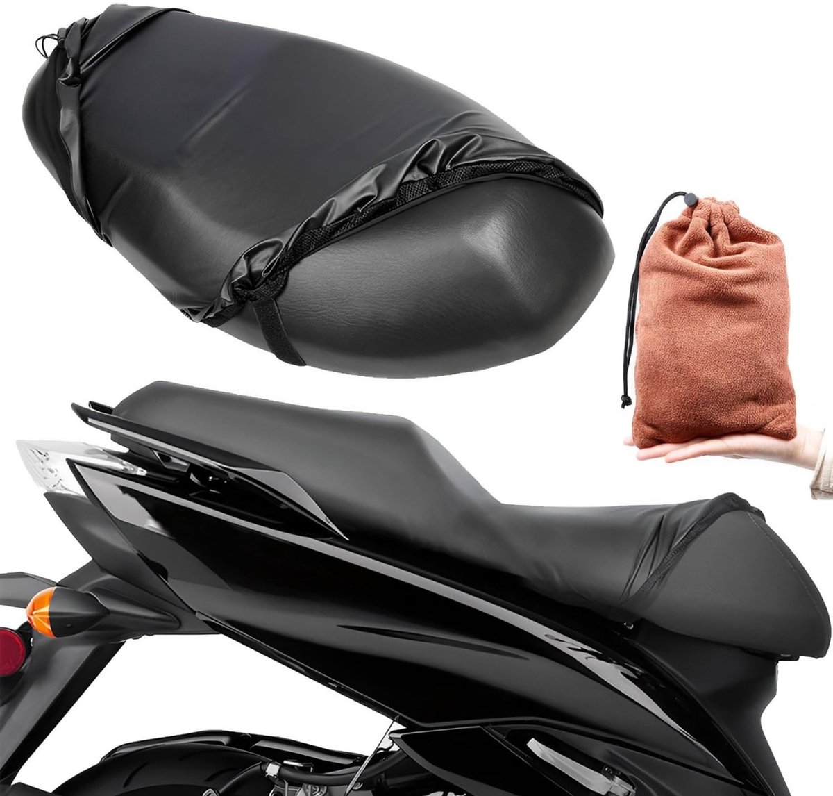 Dailygoods- Motorzadelhoes Waterdicht - Krasbestendig - Universele