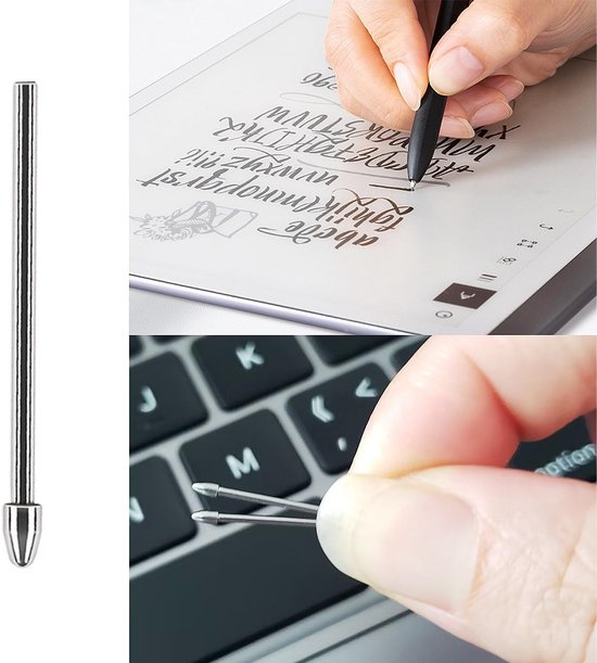 Dailygoods- Penpunten 2 Stuks - Compatibel met Galaxy Z Fold 3/4 - Titaniumlegering - Duurzaam - Fijne Punt - 4096 Drukgevoeligheidsniveaus - Styluspunten — afbeelding 5