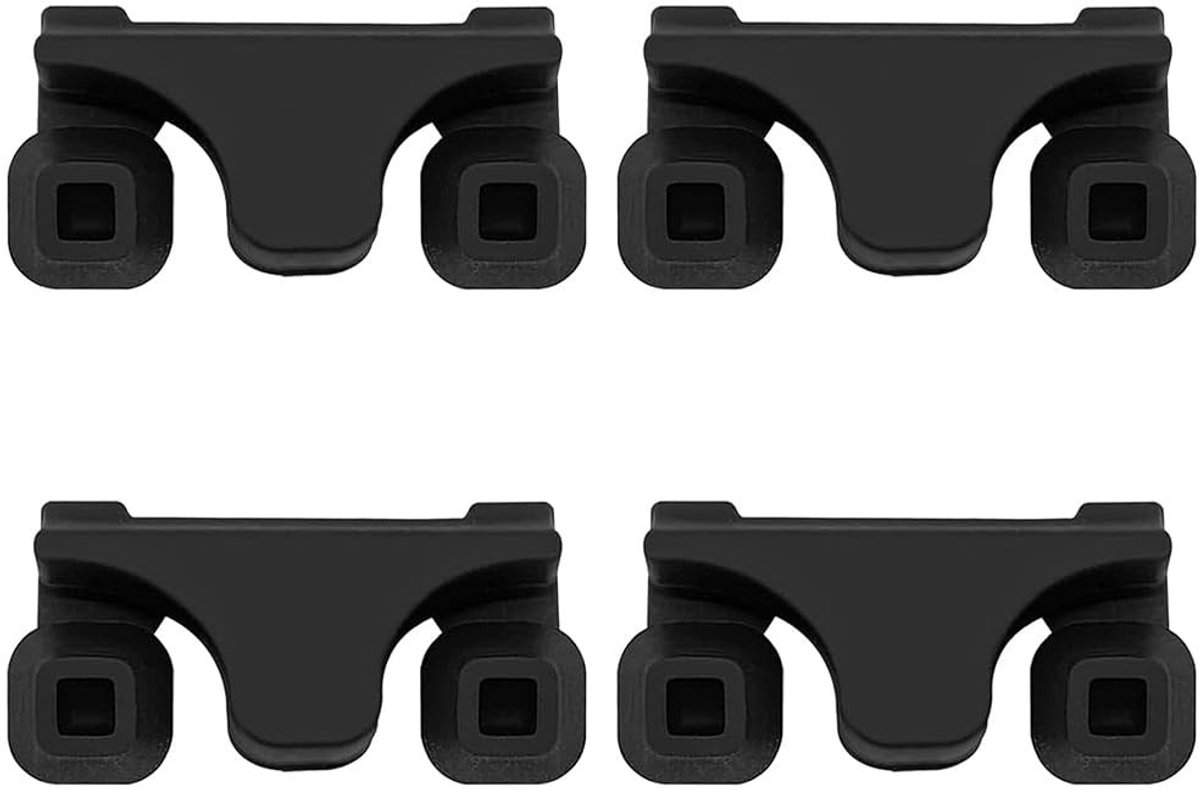 Dailygoods- Airfryer Bumpers 4 Stuks - Hittebestendig - Siliconen - BPA-vrij - Rubber Voetjes - Bescherming tegen Krassen