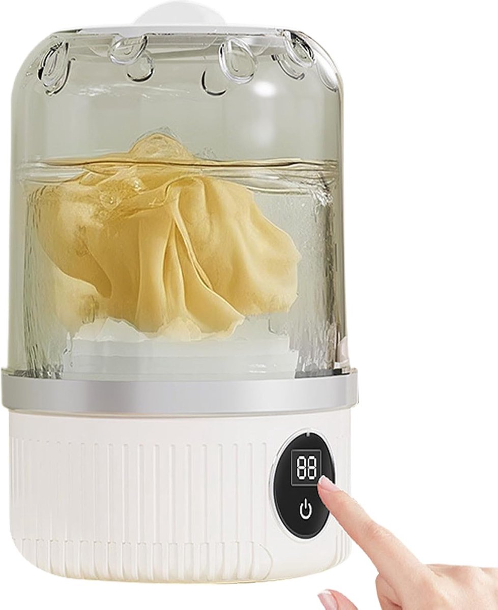 Draagbare Mini Wasmachine Ondergoed Wasmachine Elektrisch Persoonlijk Ondergoed Wassen Draadloos en Compact