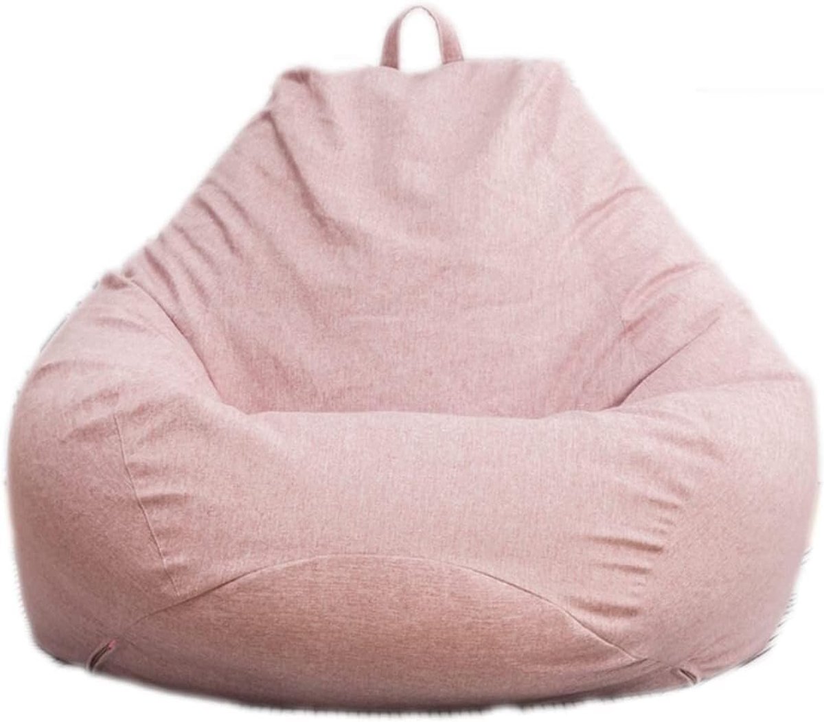 Poef Zitzakhoes - Zitzak Stoel - Ontspannen Zitten - Opbergtas Functie - 100x120cm - Grijs