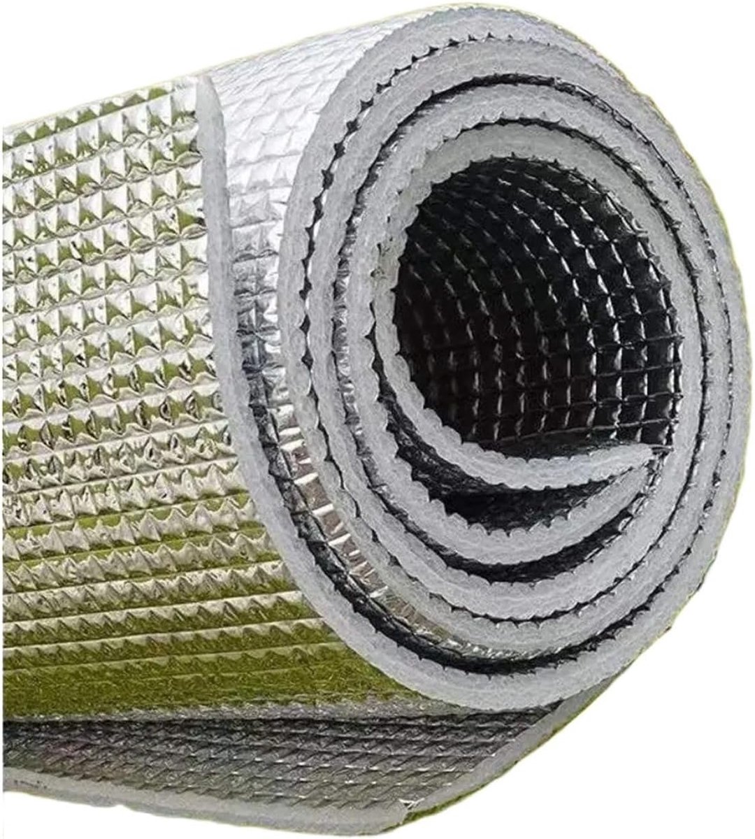 Isolatiehoes - Reflecterende folie - Energie besparen - Drievoudige laag - 50cm x 400cm - Zilver