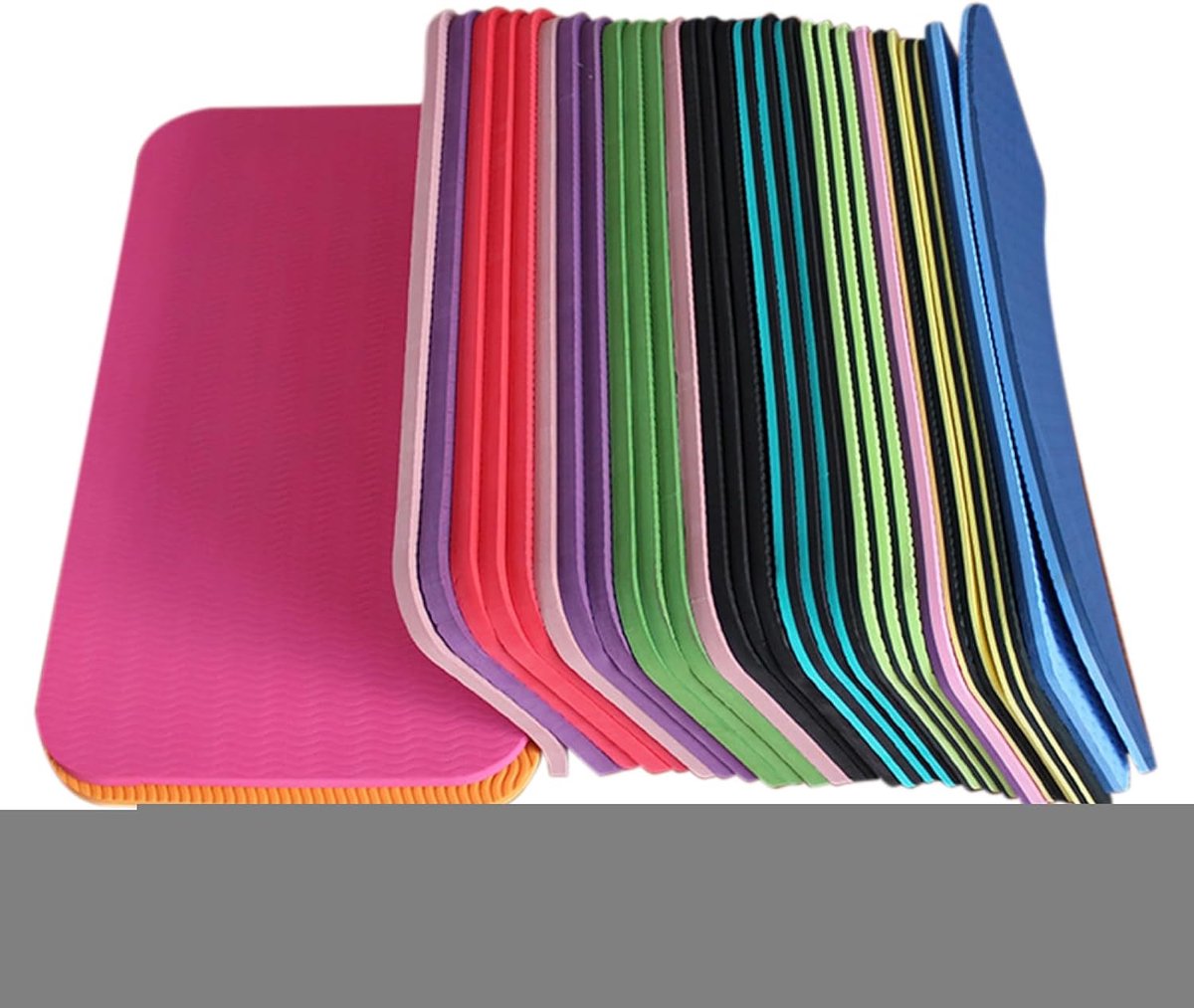 Sport Kniekussen - Fitness Mat - Oefeningen Comfort - Waterdicht TPE Schuim - 39 x 22 cm - Willekeurig