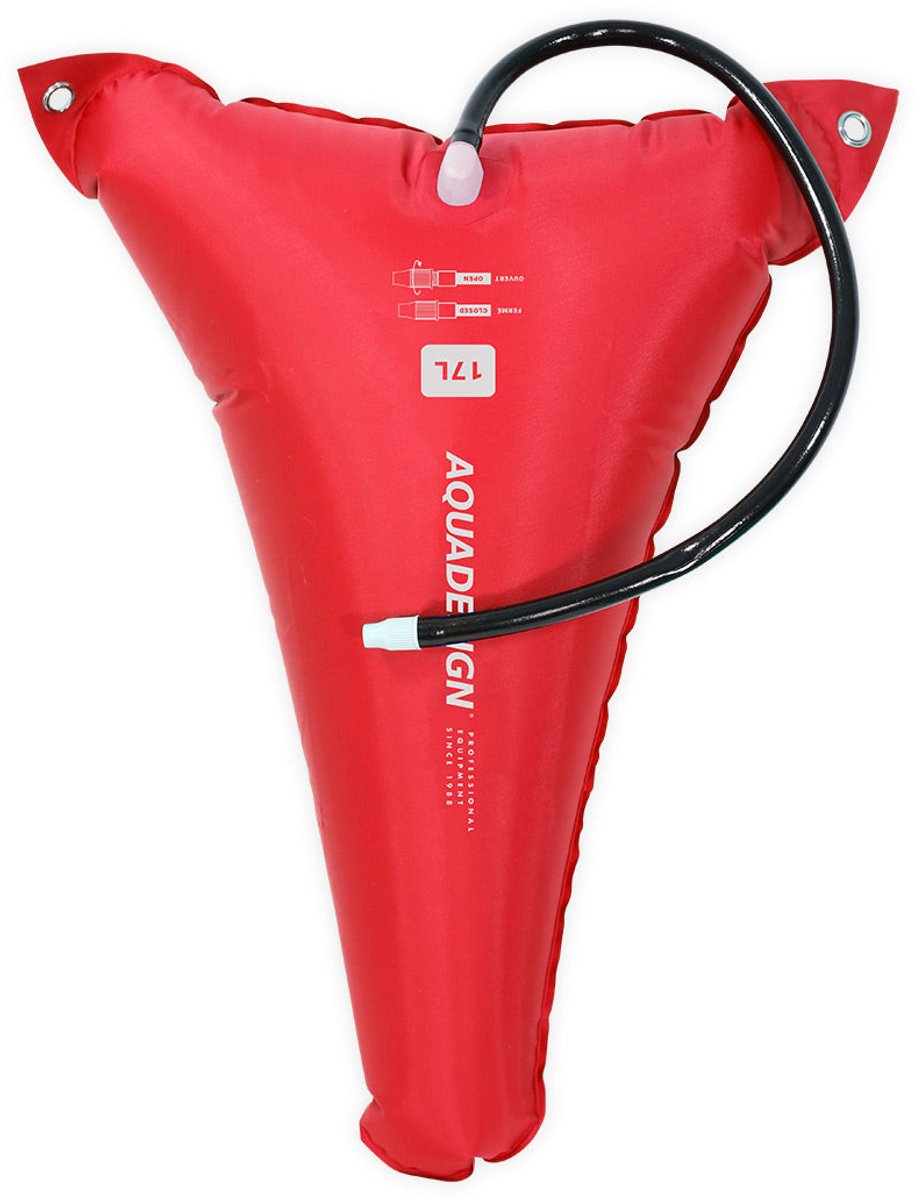 Aquadesign Drijfvermogen Reservetank Voor Kano En Kajak - 17 Liter Drijfreserve - Nylon Met Pu Coating - Lichtgewicht Veiligheidsdrijver