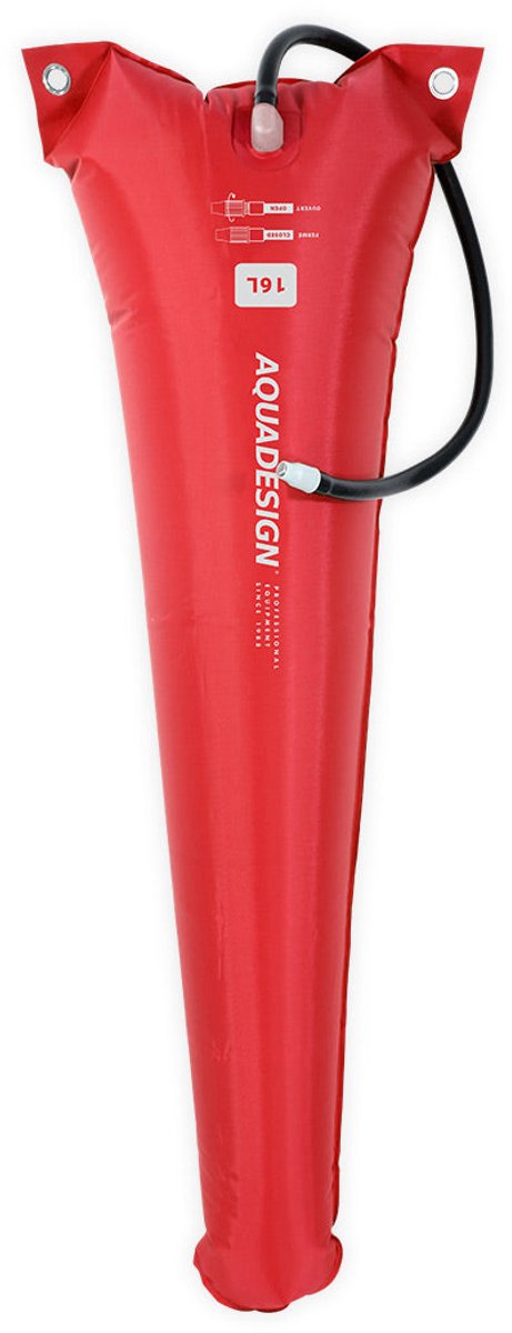 Aquadesign Drijfvermogen Reservetank Voor Kano En Kajak 16 Liter - Drijfreserve - Nylon Met Pu-coating - Compact Lichtgewicht - Watersportveiligheid