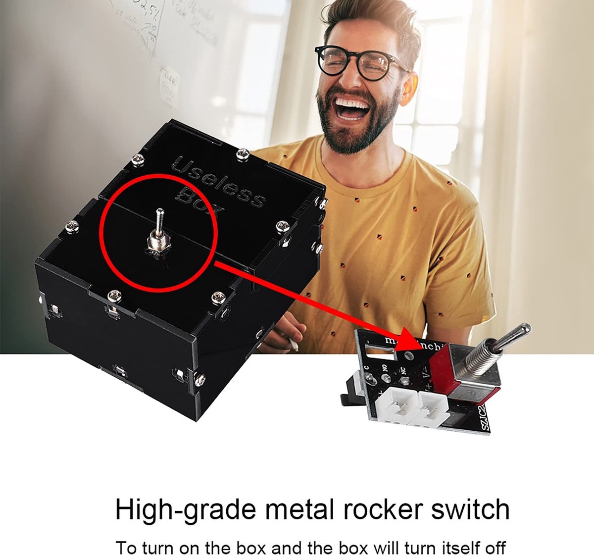 Dailygoods - Grappige DIY Useless Box Speelgoed Kit
