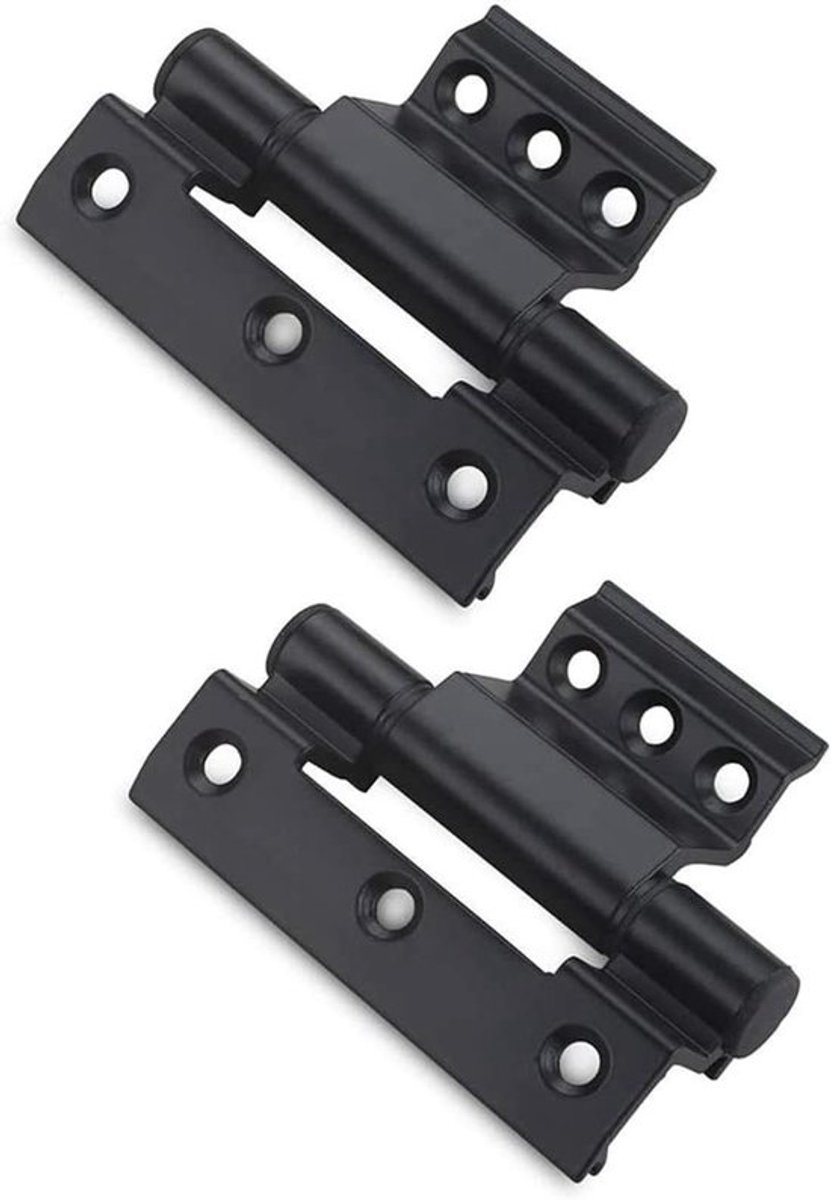 Allecto plus - Vensterscharnieren van Aluminiumlegering - 2 Stuks - Eenvoudige Installatie
