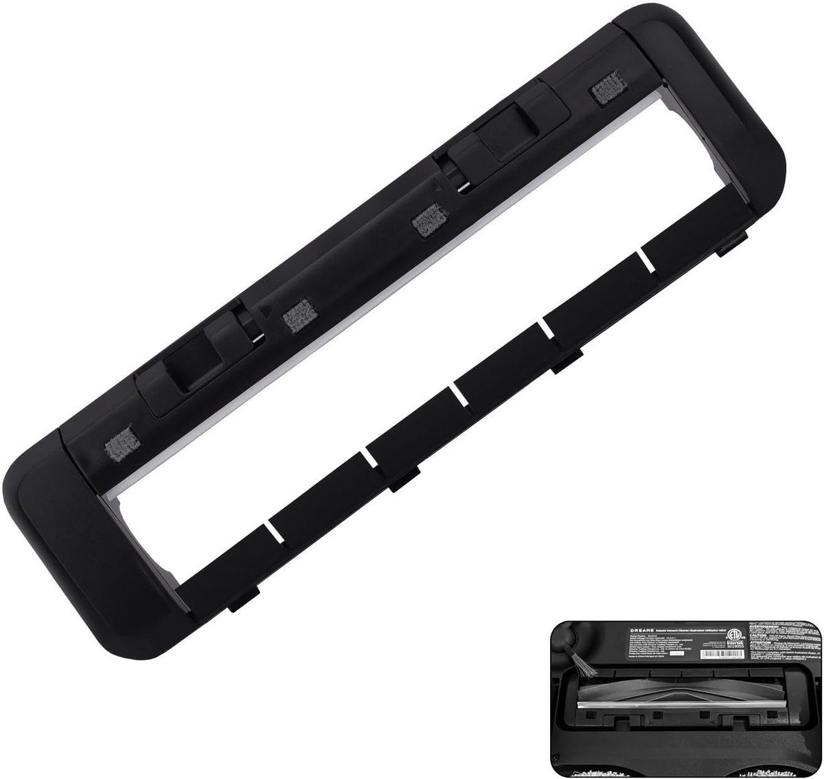 Dailygoods- Hoofdborstelafdekking - Compatibel met Xiaomi/Dreame - Hoogwaardig ABS-materiaal - Eenvoudig te installeren - Reserveonderdelen - Duurzaam en vervormingsbestendig - Stofzuigeraccessoires