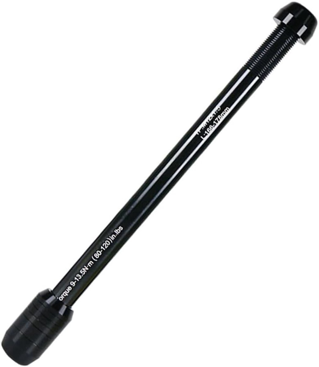 Fiets Wiel Hub - Fiets As - Indoor Training - Verstelbare Compatibiliteit - 168-178 mm - Zwart