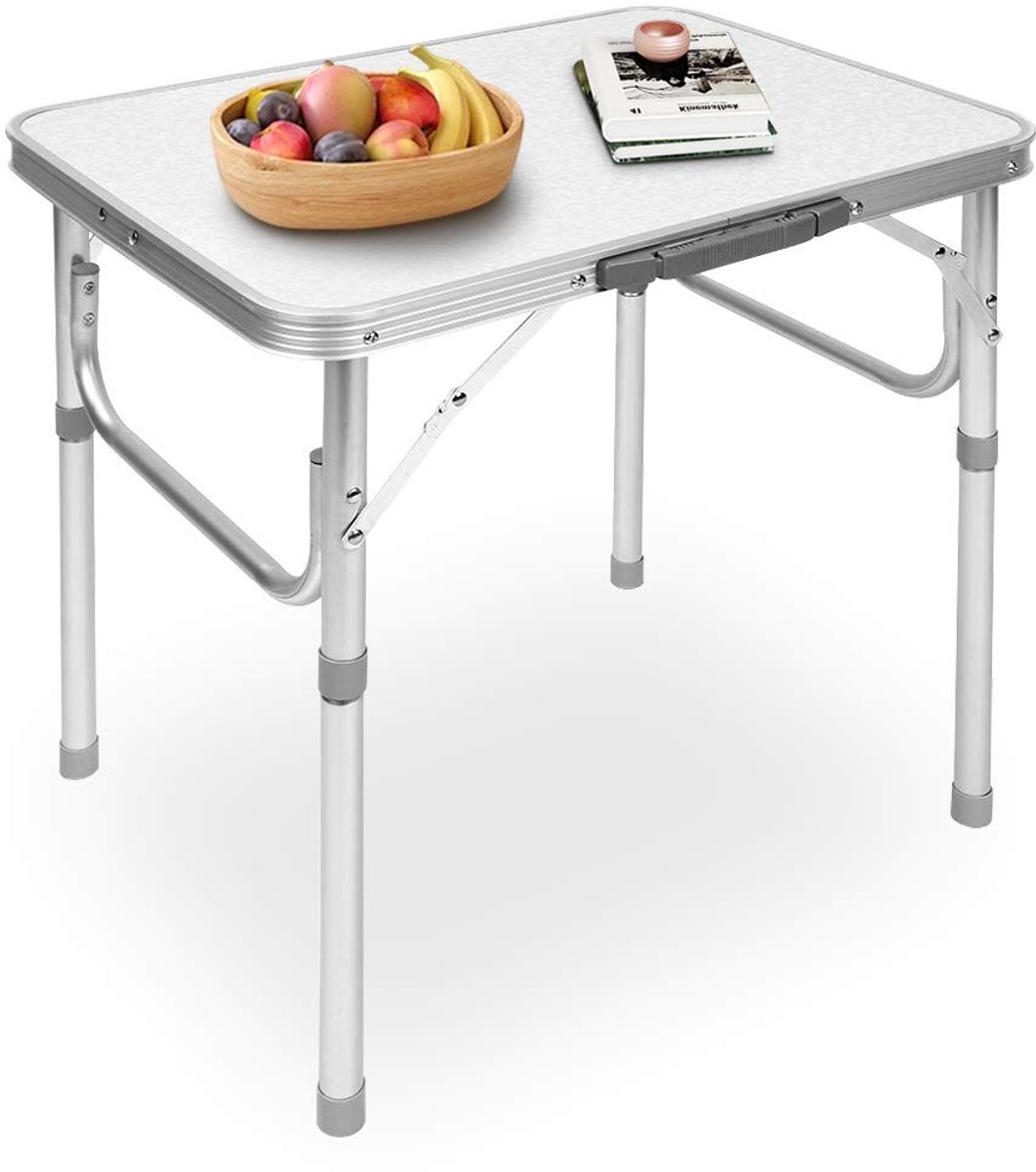 Dailygoods- Opvouwbare Campingtafel - Lichtgewicht Aluminium - Draagbare Picknicktafel - Antiroest en Corrosiebestendig - Eenvoudig te Monteren - Ideaal voor Kamperen en Picknicken
