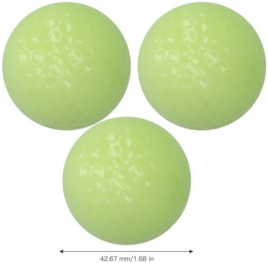Cosensi - Set van 6 Lichtgevende Golfballen voor Nachtgolf van Cosensi — afbeelding 4