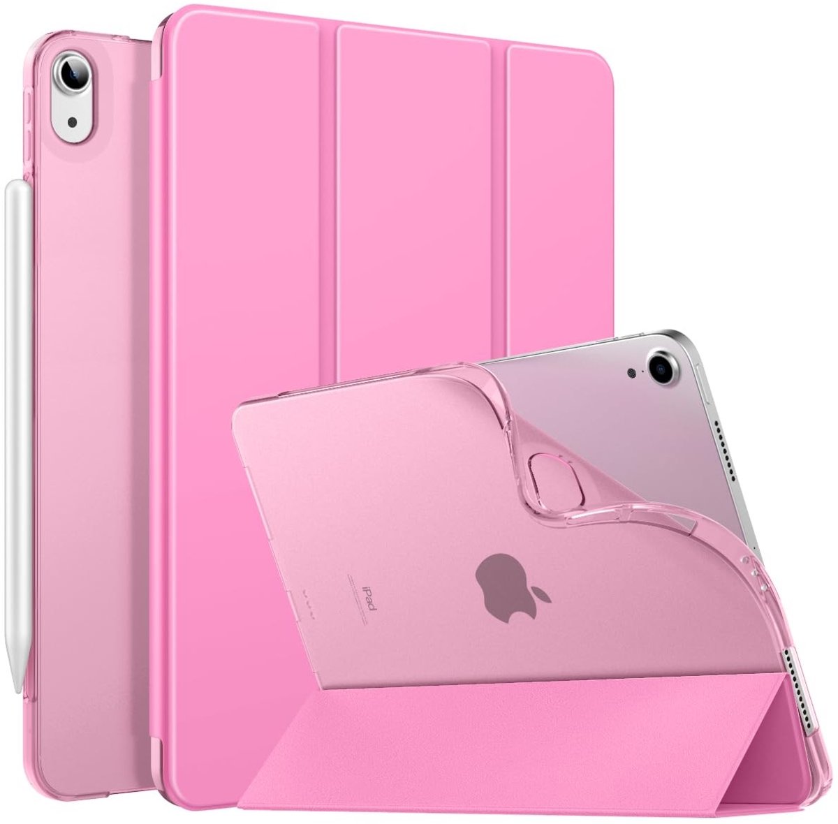 Dailygoods - Translucente TPU Hoes voor iPad Air 11 Inch met Auto Wake/Sleep