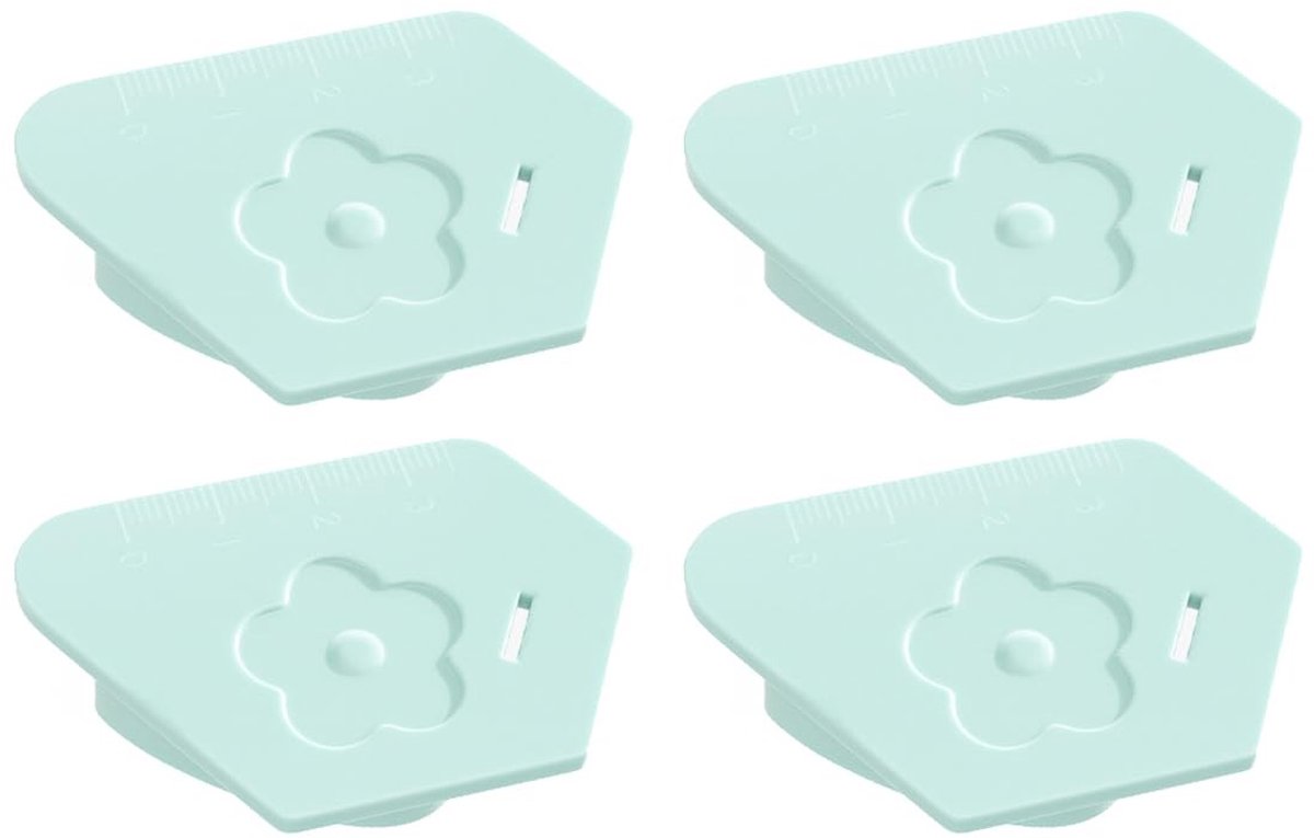 Dailygoods - Set van 4 Magnetische Naadgeleiders voor Naaimachine