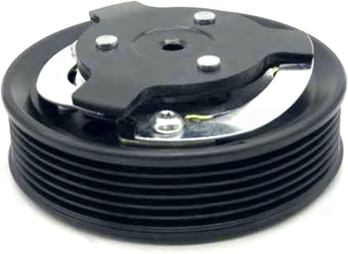 Airco Compressor Poelie - Koppelingspoelie - Auto Onderhoud - Stille Werking - 110 mm Diameter - One Color