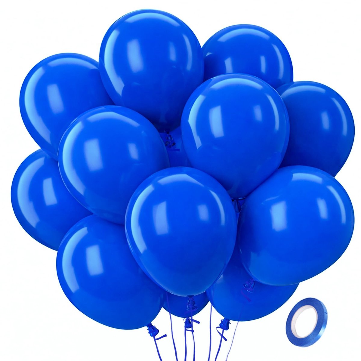 Dailygoods - Blauwe Ballonnen - 100 Stuks 30 cm