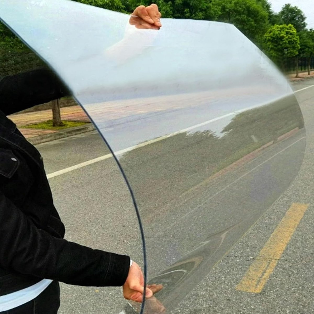Transparante Platen - Polycarbonaat Dakpanelen - Dak Bedekken - Weerbestendig - 0.8 x 7 m - Helder