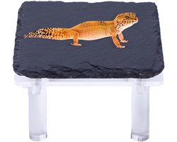 Reptielen Verstop - Huisdier Schuilplaats - Terrarium Inrichting - Natuurlijk Ontwerp - 113 cm Breed - Natuursteen