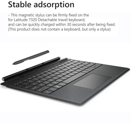 Dailygoods- Actieve Pen Professioneel - Compatibel met 7320 2-in-1 Tablet - Magnetische Stylus - Vloeiende Schrijfervaring - Snelle Oplaadtijd - Geen Krassen op Scherm - Styluspen — afbeelding 5