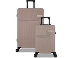 Kofferset 2 delig – Handbagage koffer 28L – Reiskoffer 86L