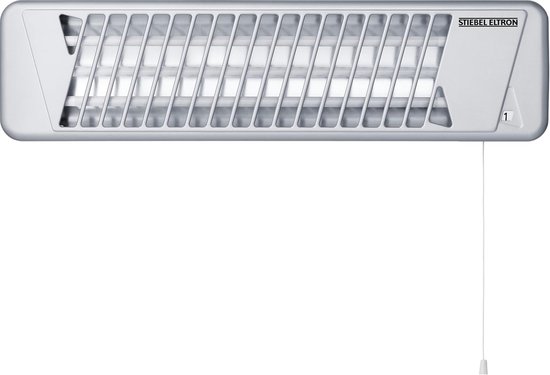 Infraroodstraler - Kwartsverwarmer - Kleine ruimtes verwarmen - Directe warmte zonder luchtverplaatsing - 535 cm - Wit
