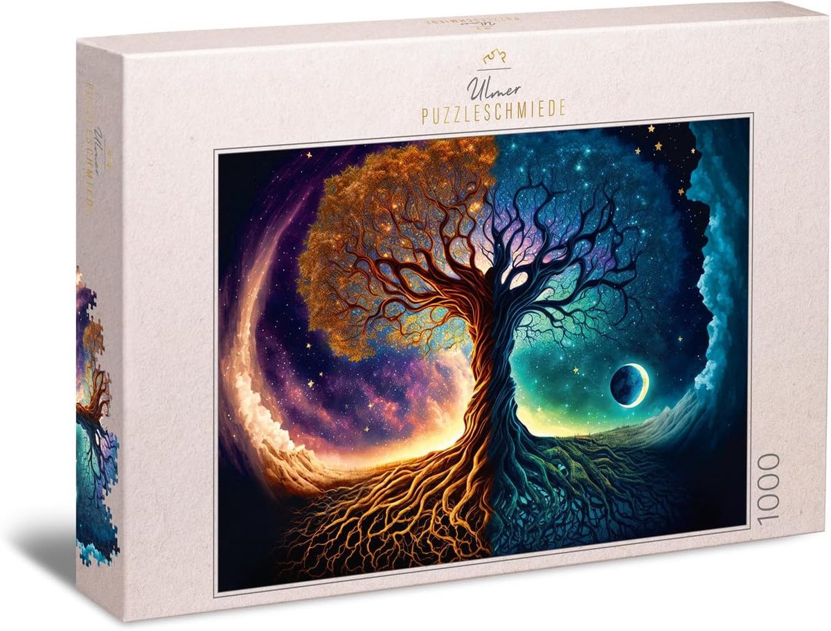 Legpuzzel 1000 stukjes - Volwassen puzzel - Ontspanning thuis - Premium karton - 68 x 48 cm - Gedempte tinten