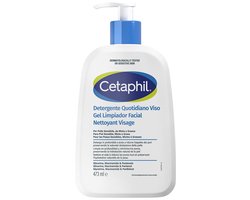 Cetaphil Daily Facial Cleanser - voor de gecombineerde & vette huid - Diep Reinigende Cleanser with Niacinamide and Panthenol - Gezicht - 473ml