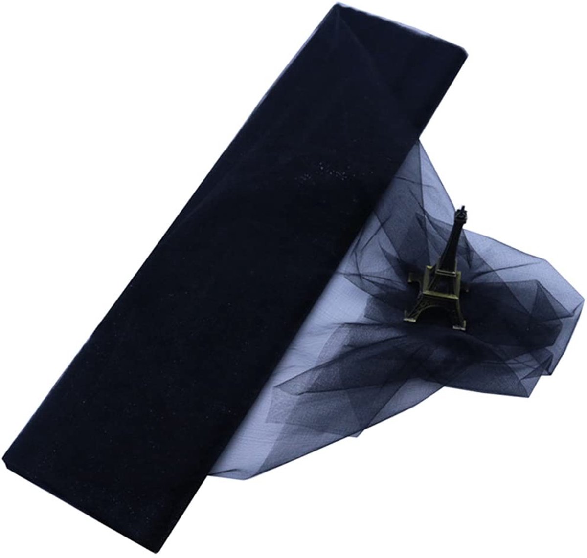 Dailygoods- Decoratiestof 48 cm x 10 m - Organza Stof - Bruidssluiers - Tafelloper - Feestdecoratie - Doe-het-zelf - Tule